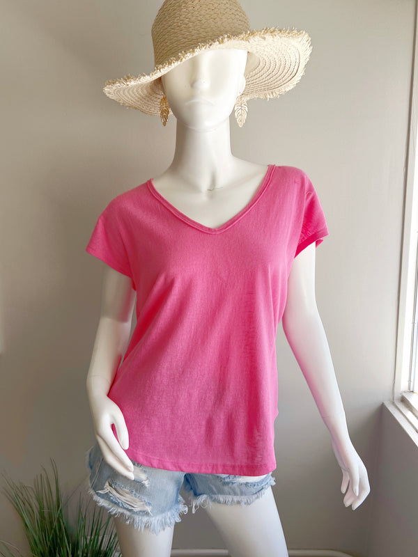 V-Neck Tee (2 colors)