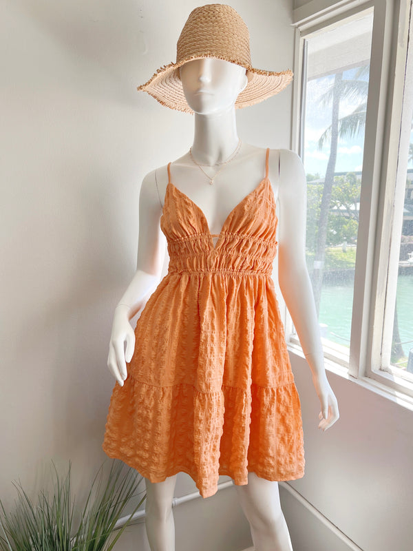 Textured Cami Mini Dress