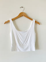 Square Neck Cropped Tank (5 colors)