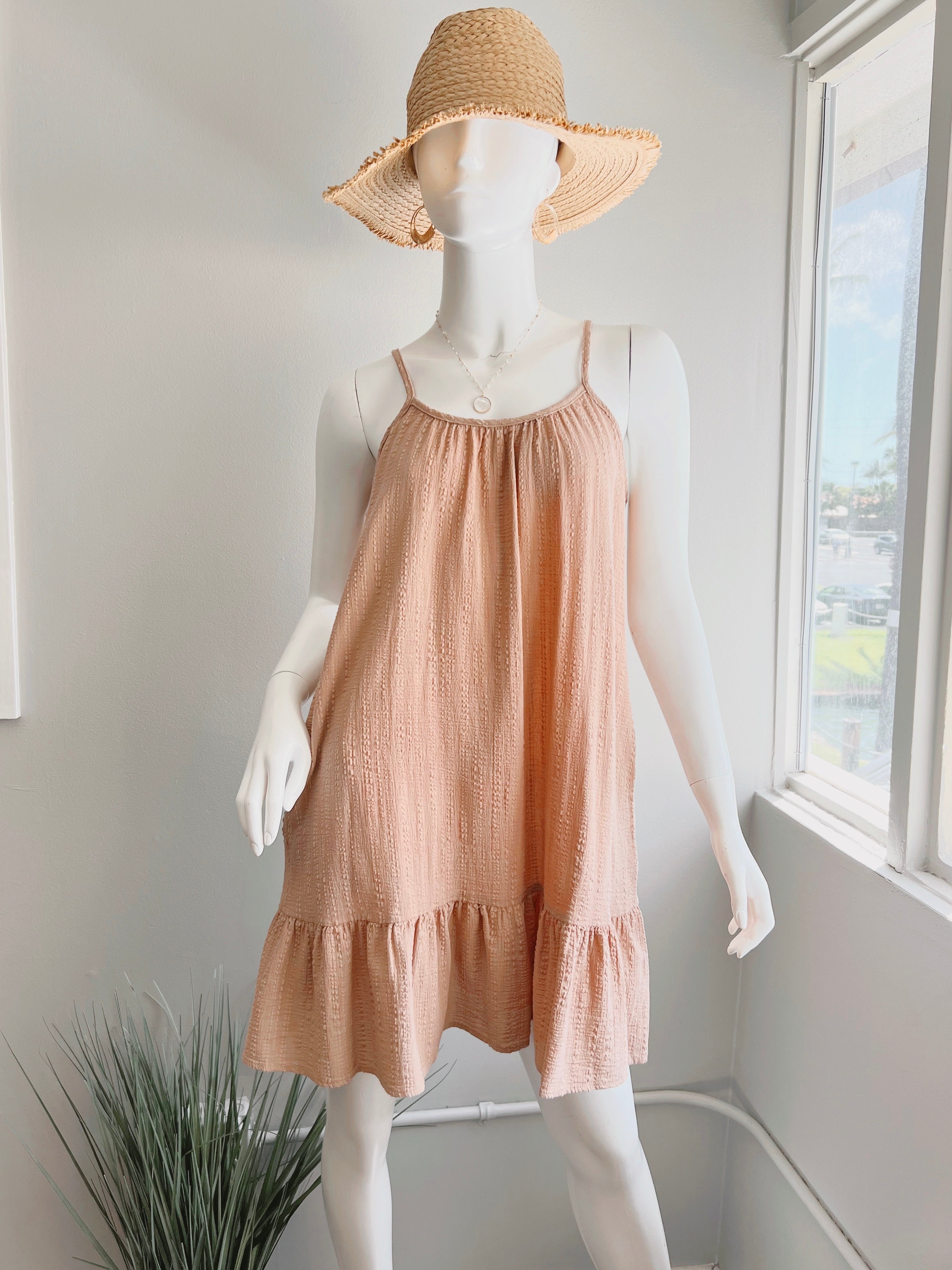 Cami Ruffle Hem Sundress (FINAL SALE)