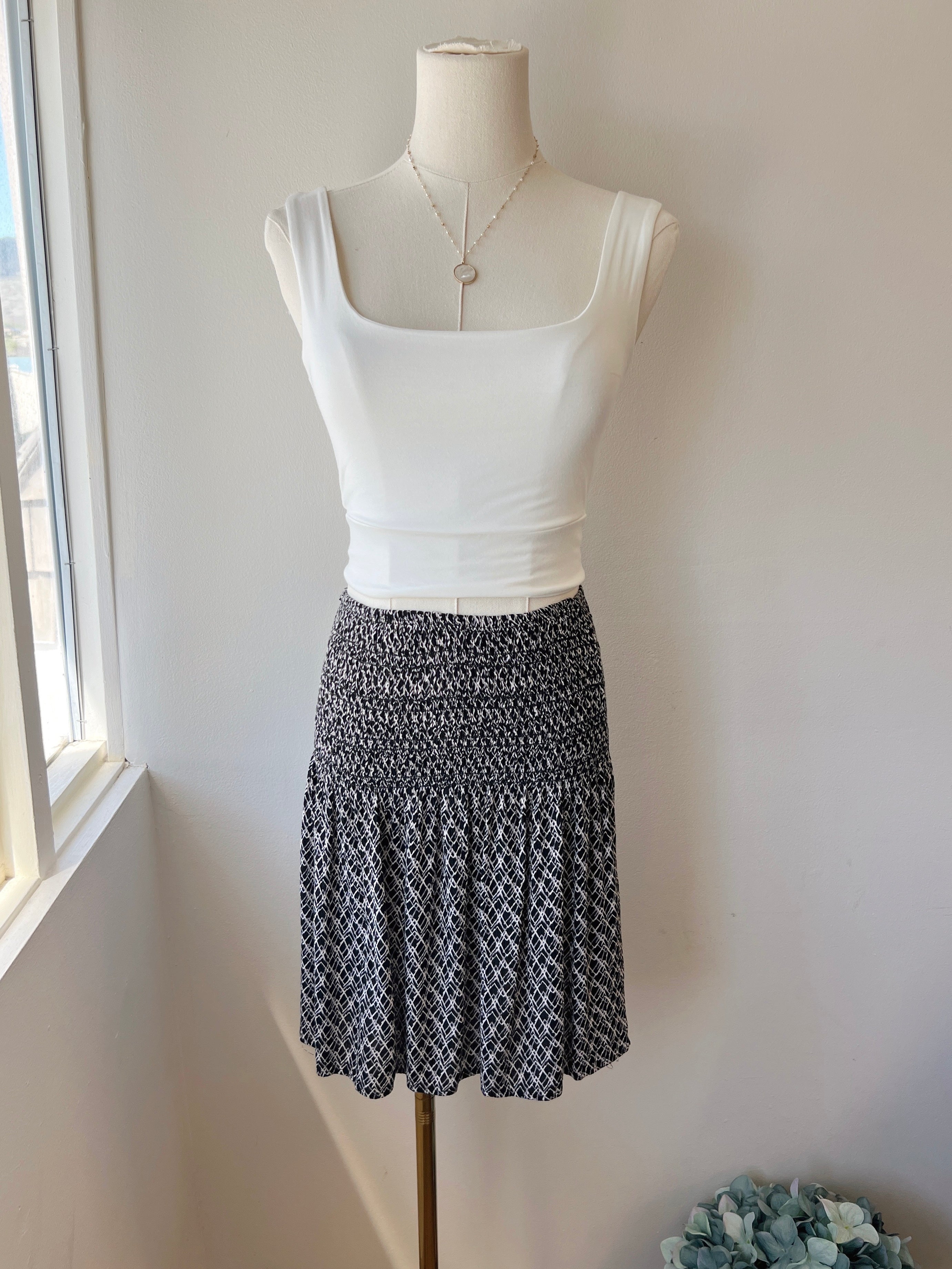 Smocked Skirt/ Top (2 way style) (FINAL SALE)