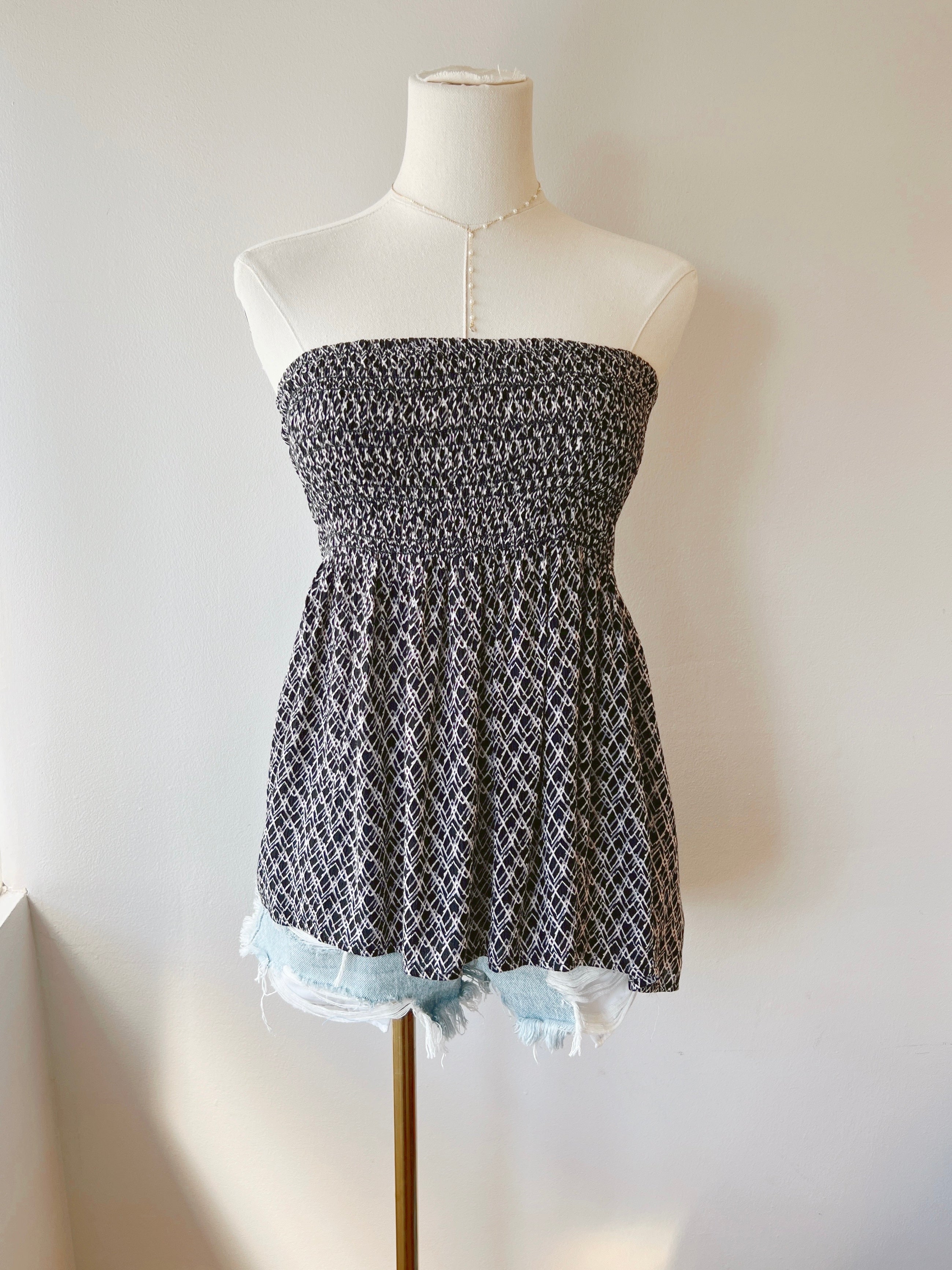 Smocked Skirt/ Top (2 way style) (FINAL SALE)