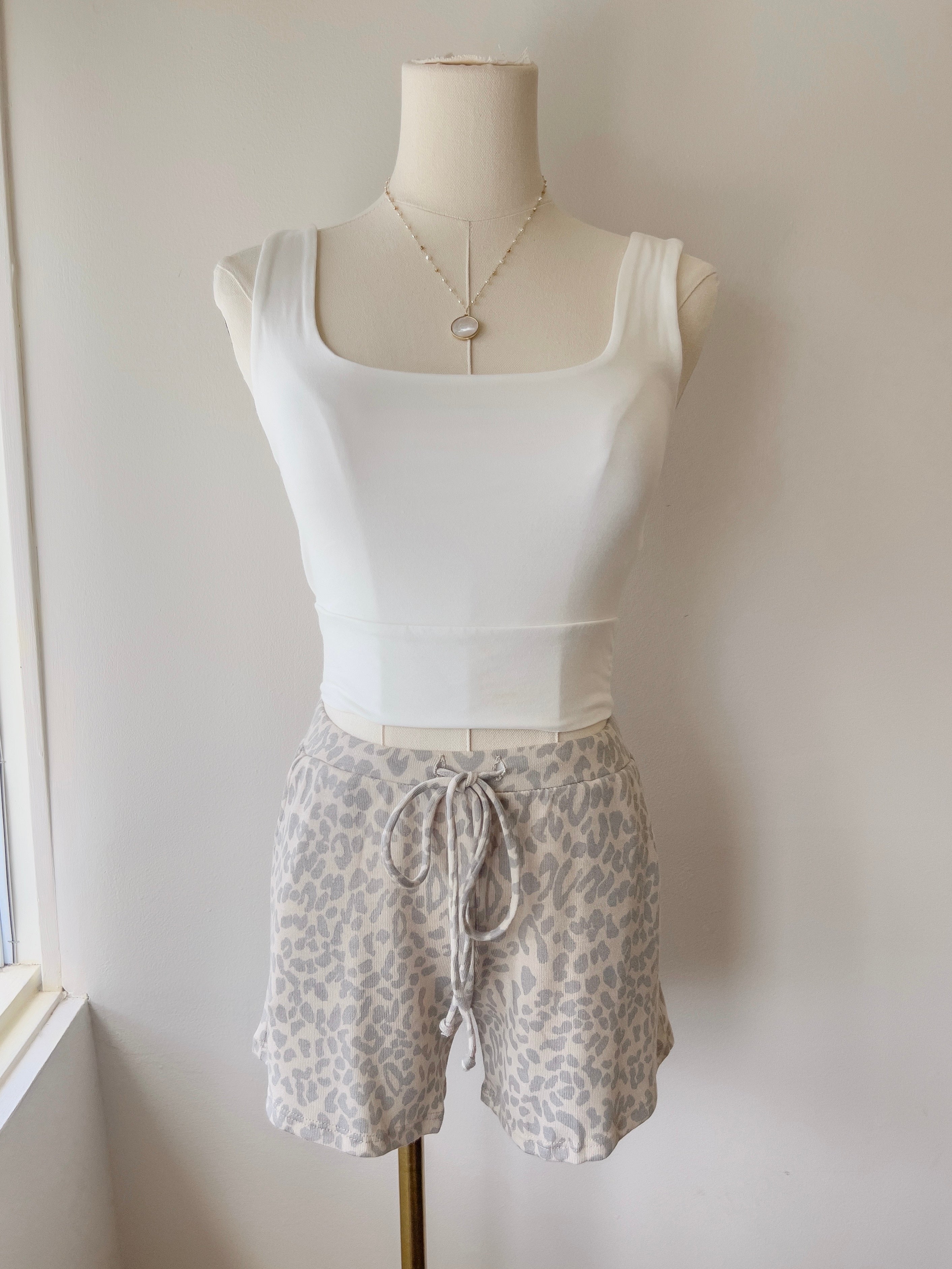 Leopard Print Shorts (FINAL SALE)