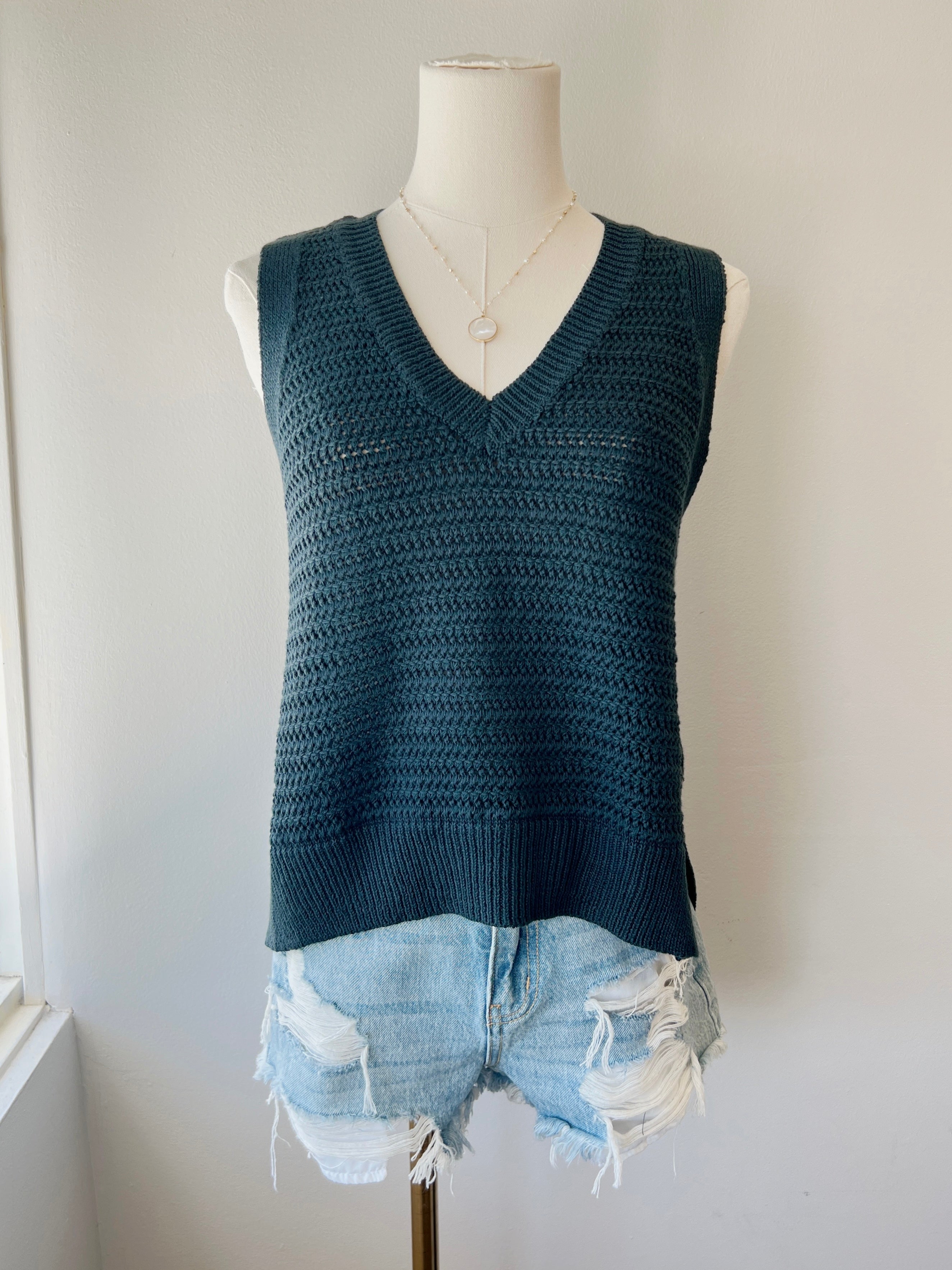 Knit Sweater Vest (3 colors)