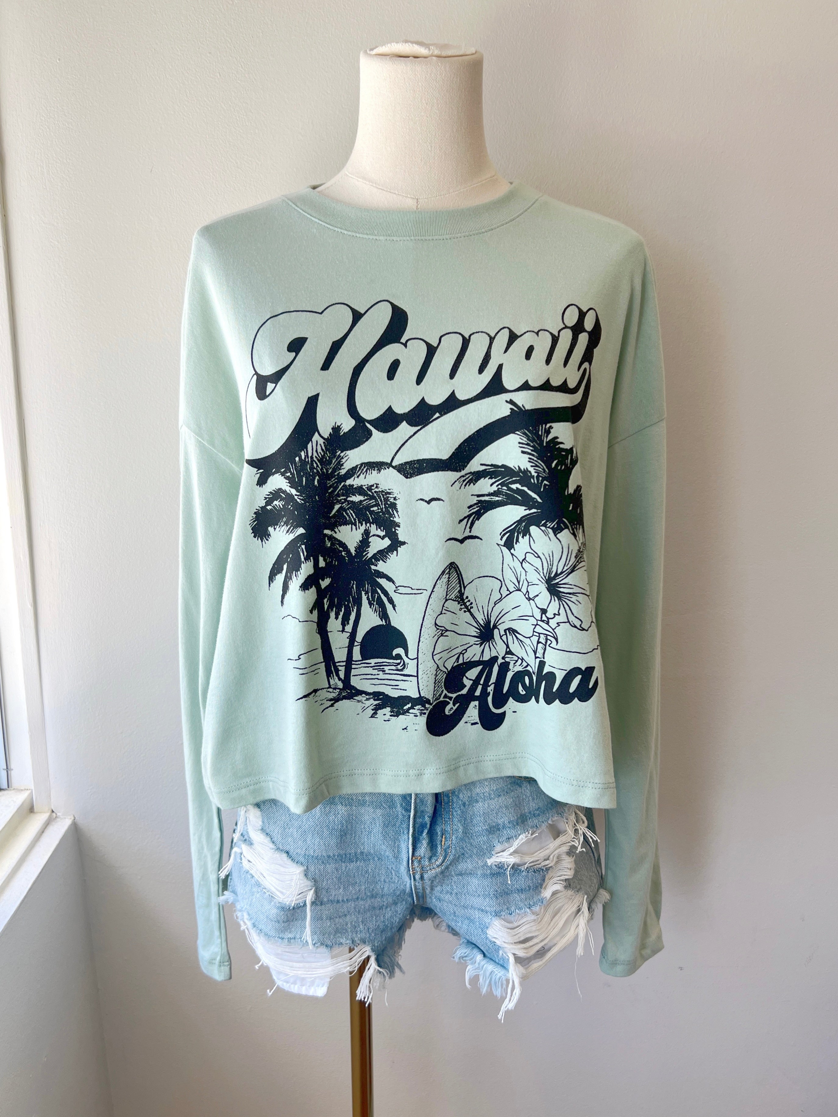 Hawaii Aloha L/S Top