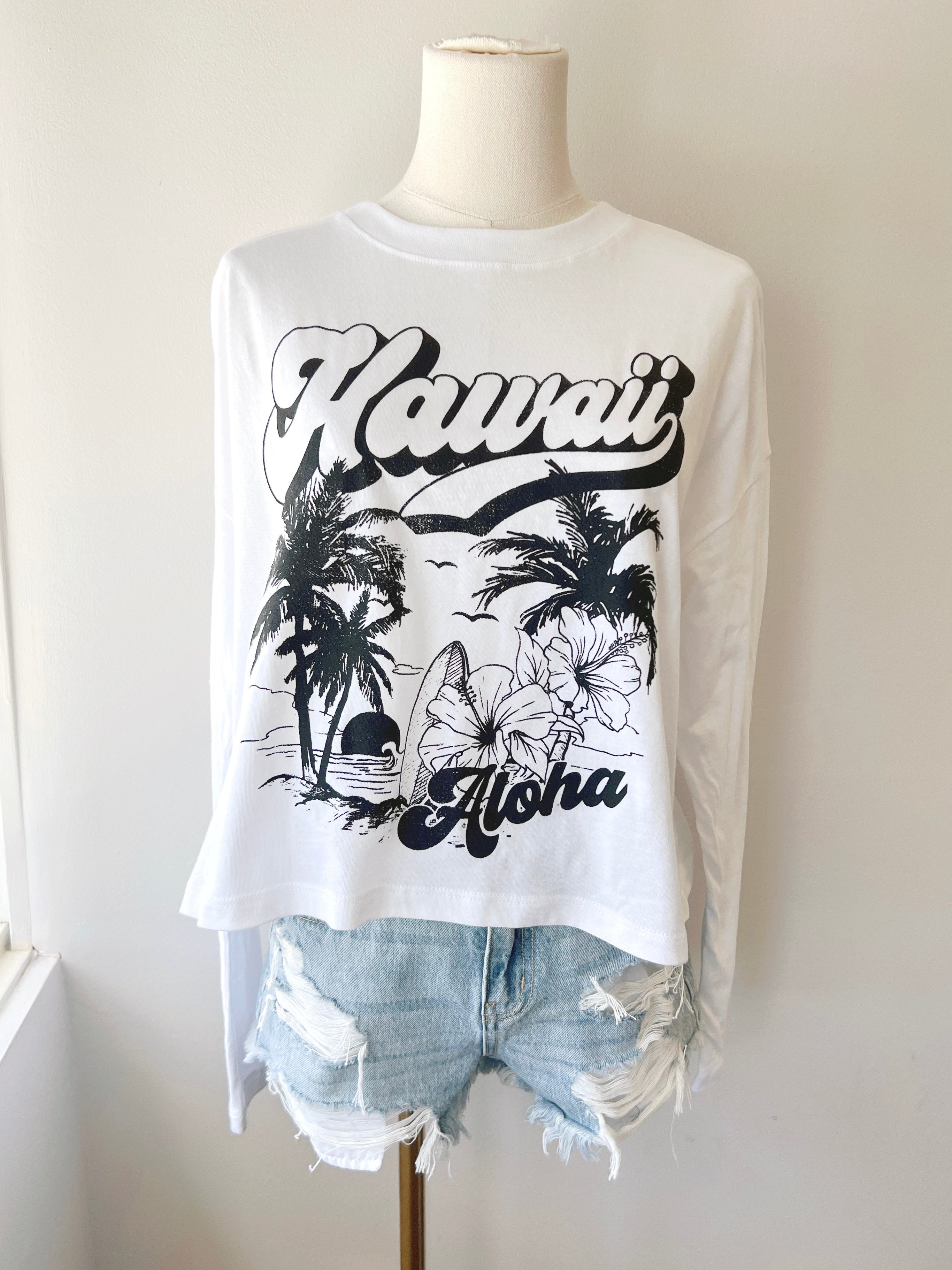 Hawaii Aloha L/S Top