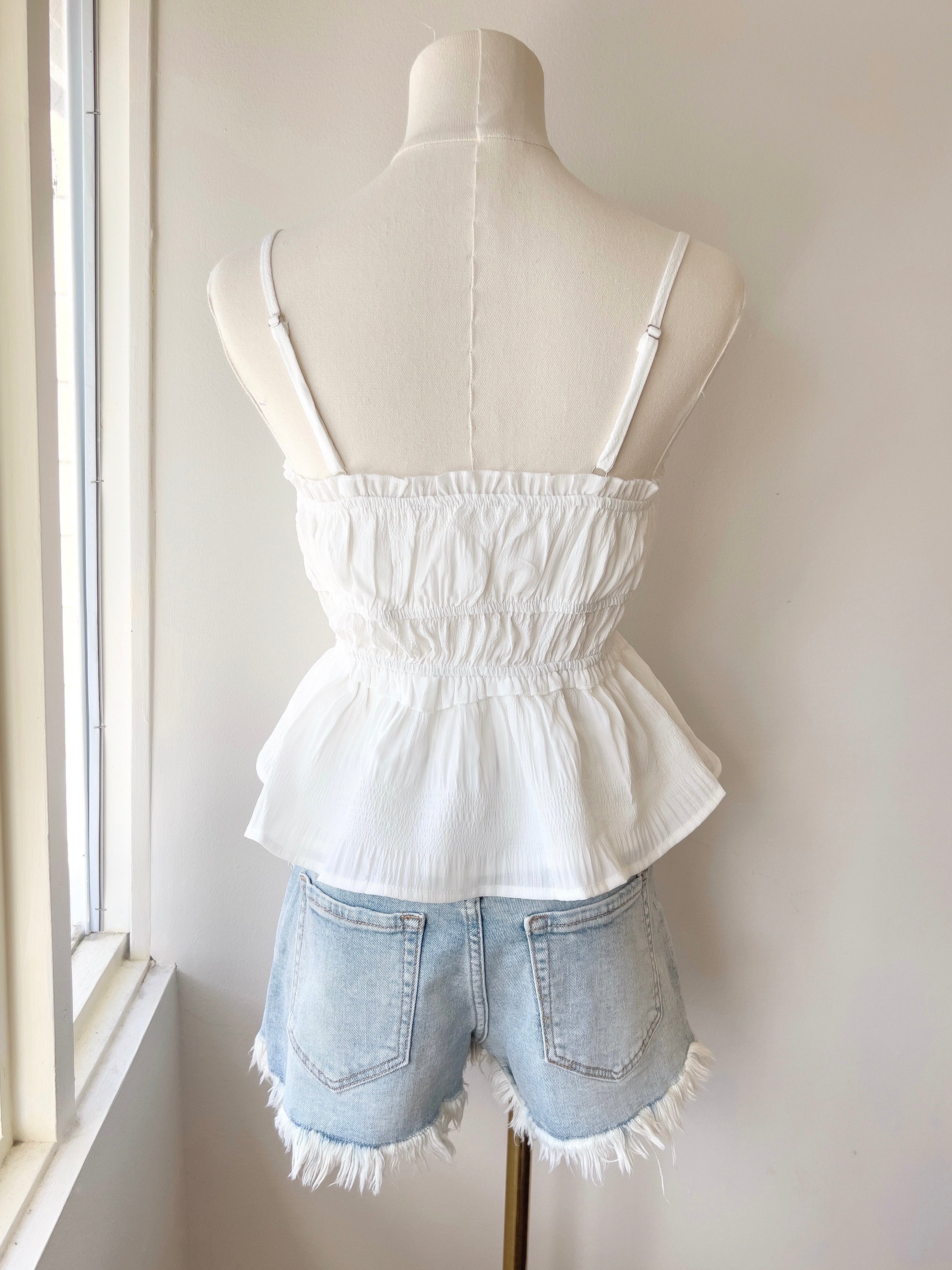 Romantic Ruffled Tank