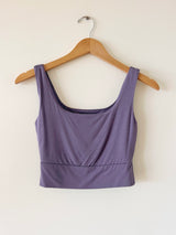 Square Neck Cropped Tank (5 colors)