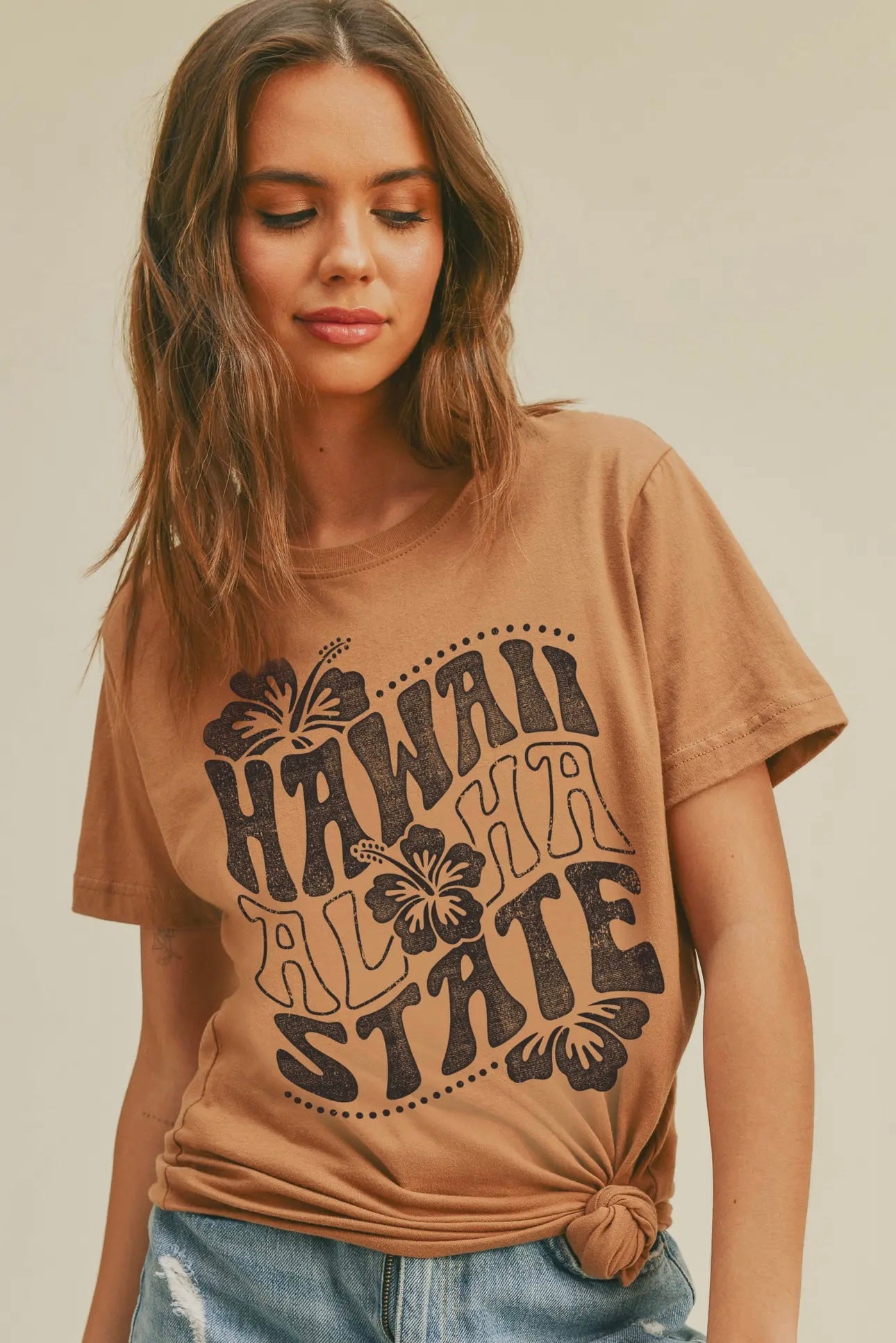 Hawaii Aloha State Longline Tee (4 colors)