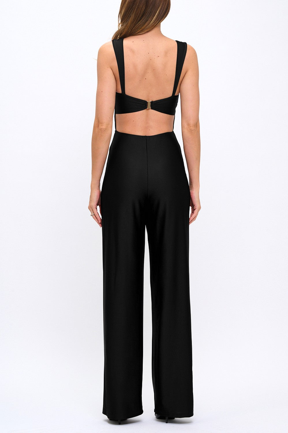 Cowl Bustier Jumpsuit