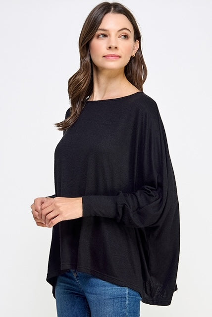 Dolman L/S Top (3 COLORS)