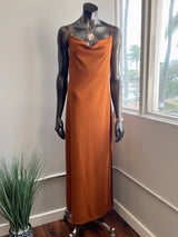 Cowl Neck Maxi Dress (2 colors)
