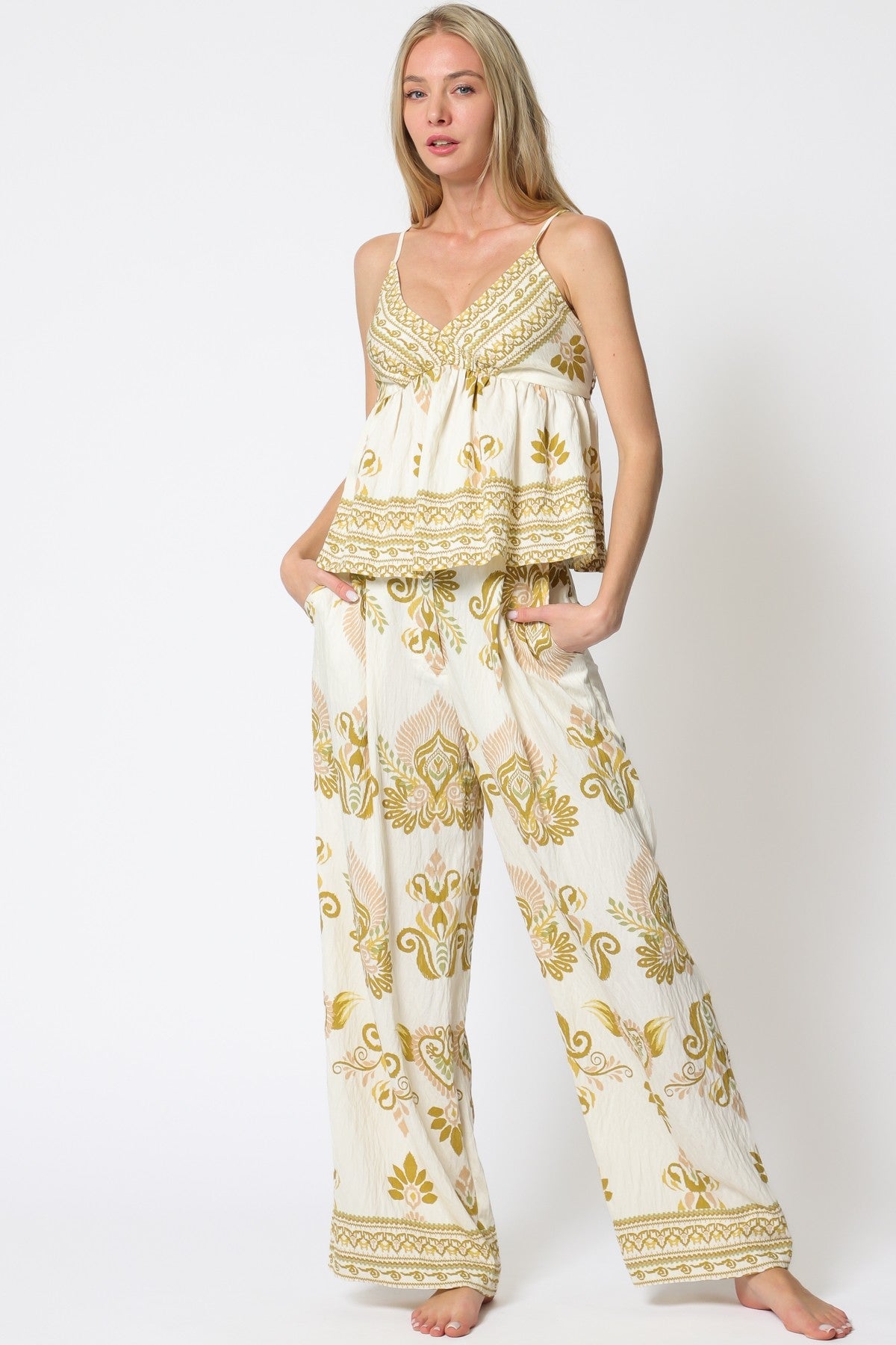 Baroque Print 2 Piece Set