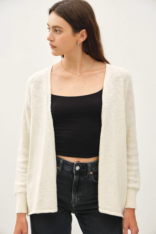 Cotton Knit Cardigan