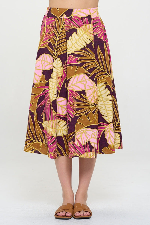 Tropical Print Skirt (2 prints)