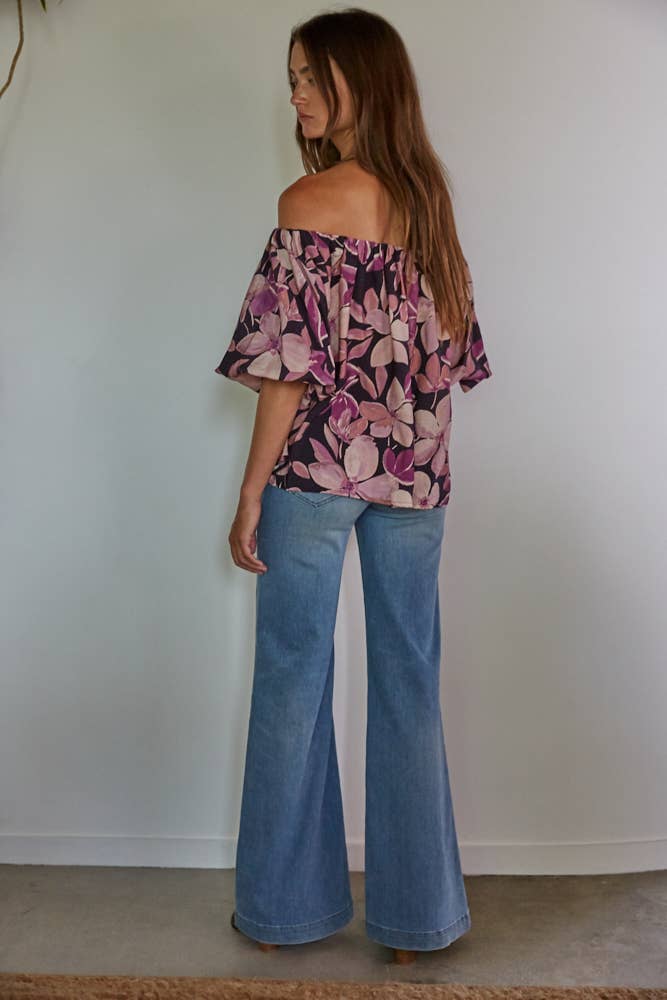 Suki Floral Print Top