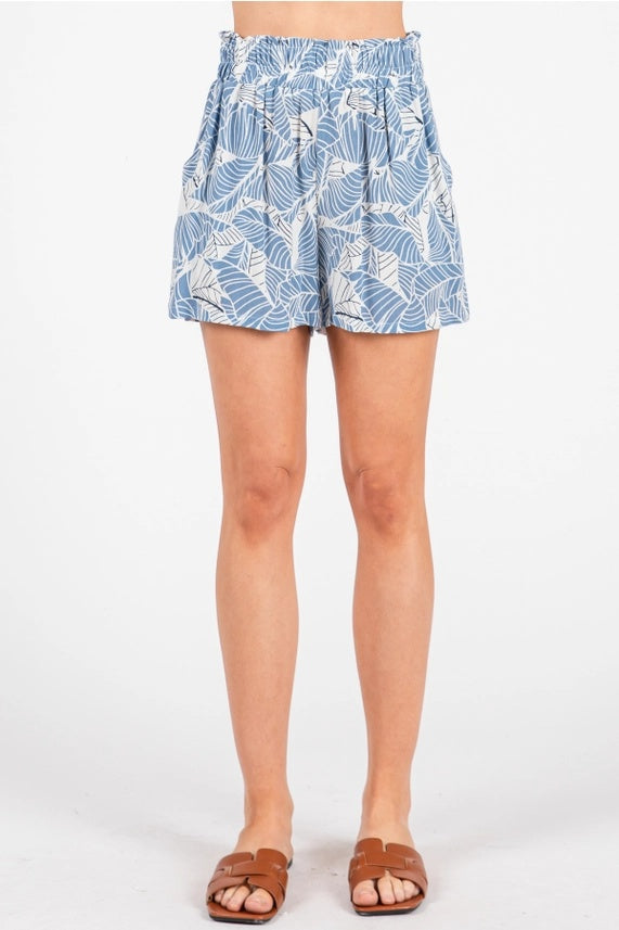 Elastic Waist Shorts
