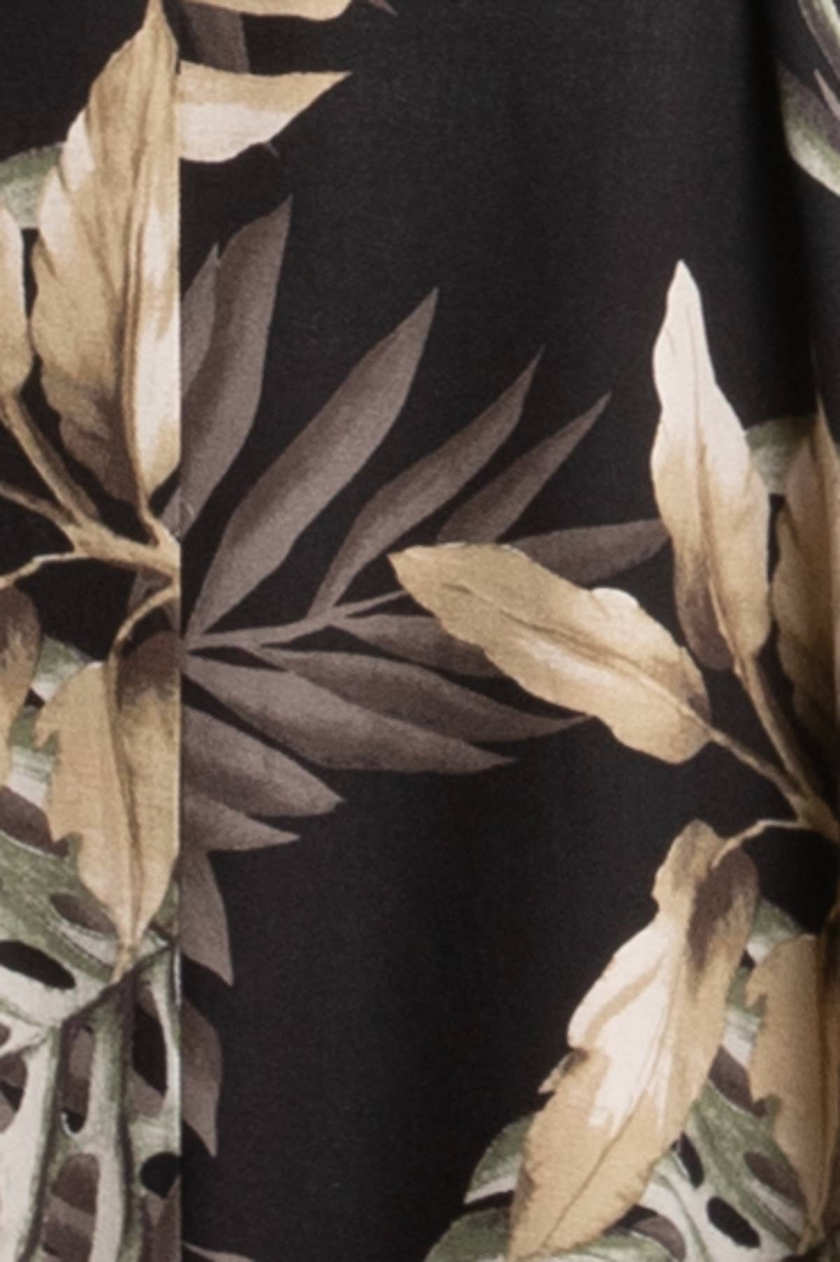 TROPICAL PRINT CAMI MIDI DRESS
