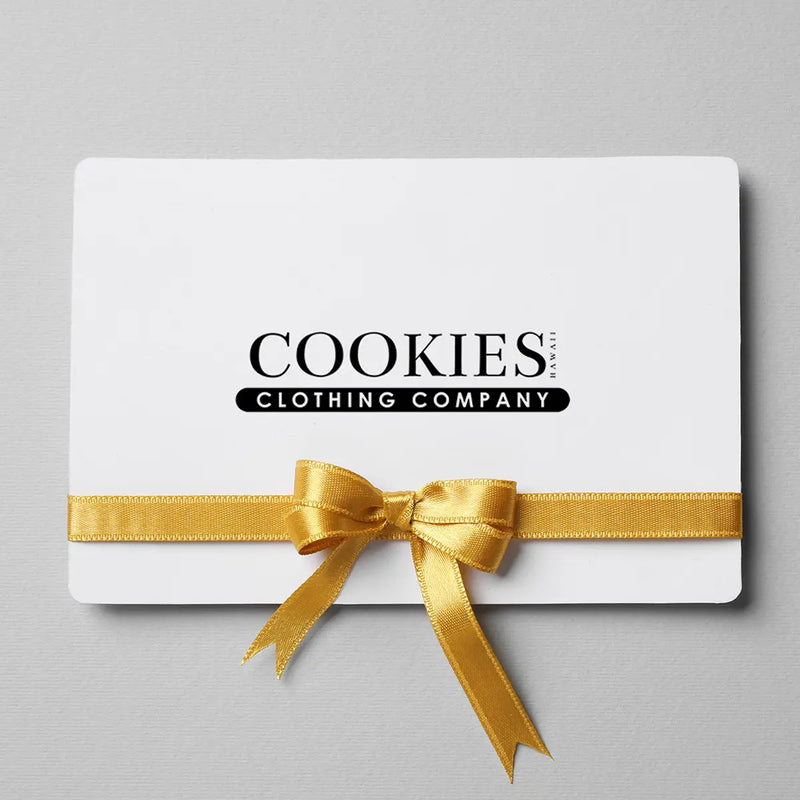 Cookies Clothing E-GIFT CARD (ONLY FOR ONLINE PURCHASES)