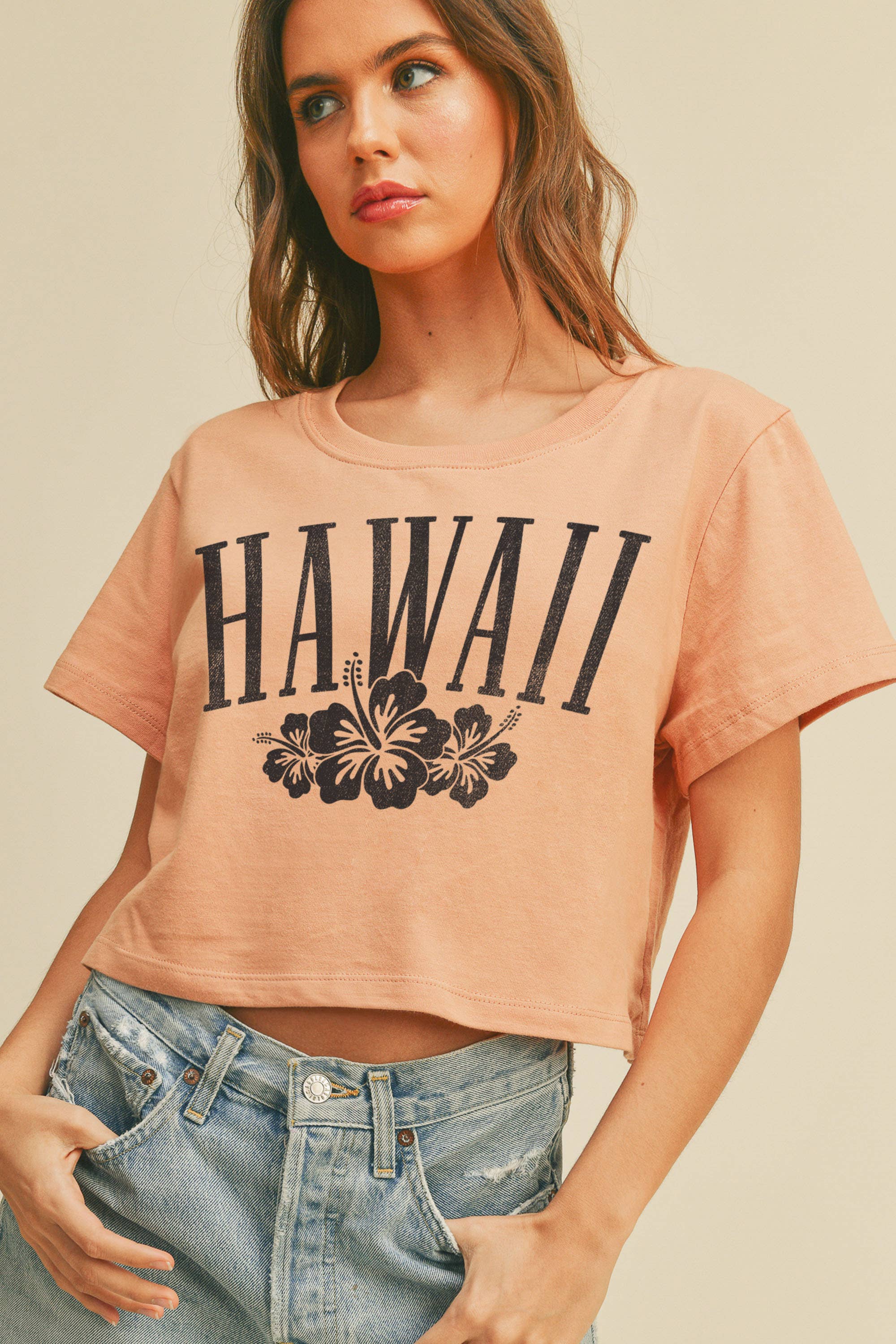 Hawaii Flowers Graphic Tee