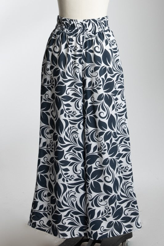 Swirl Wide Leg Pants