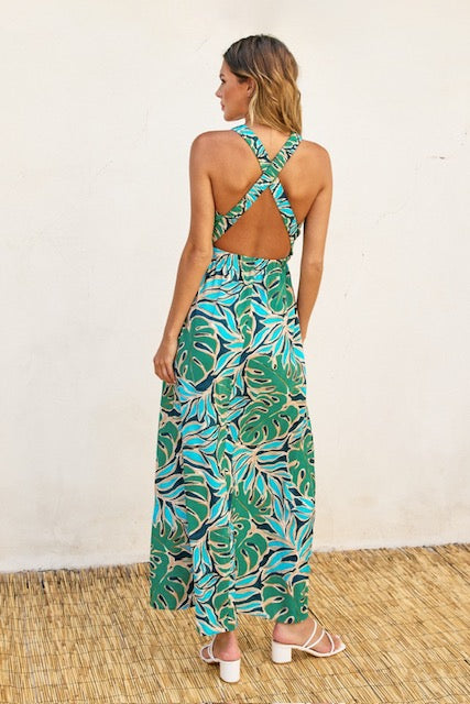 Monstera X Back Maxi Dress