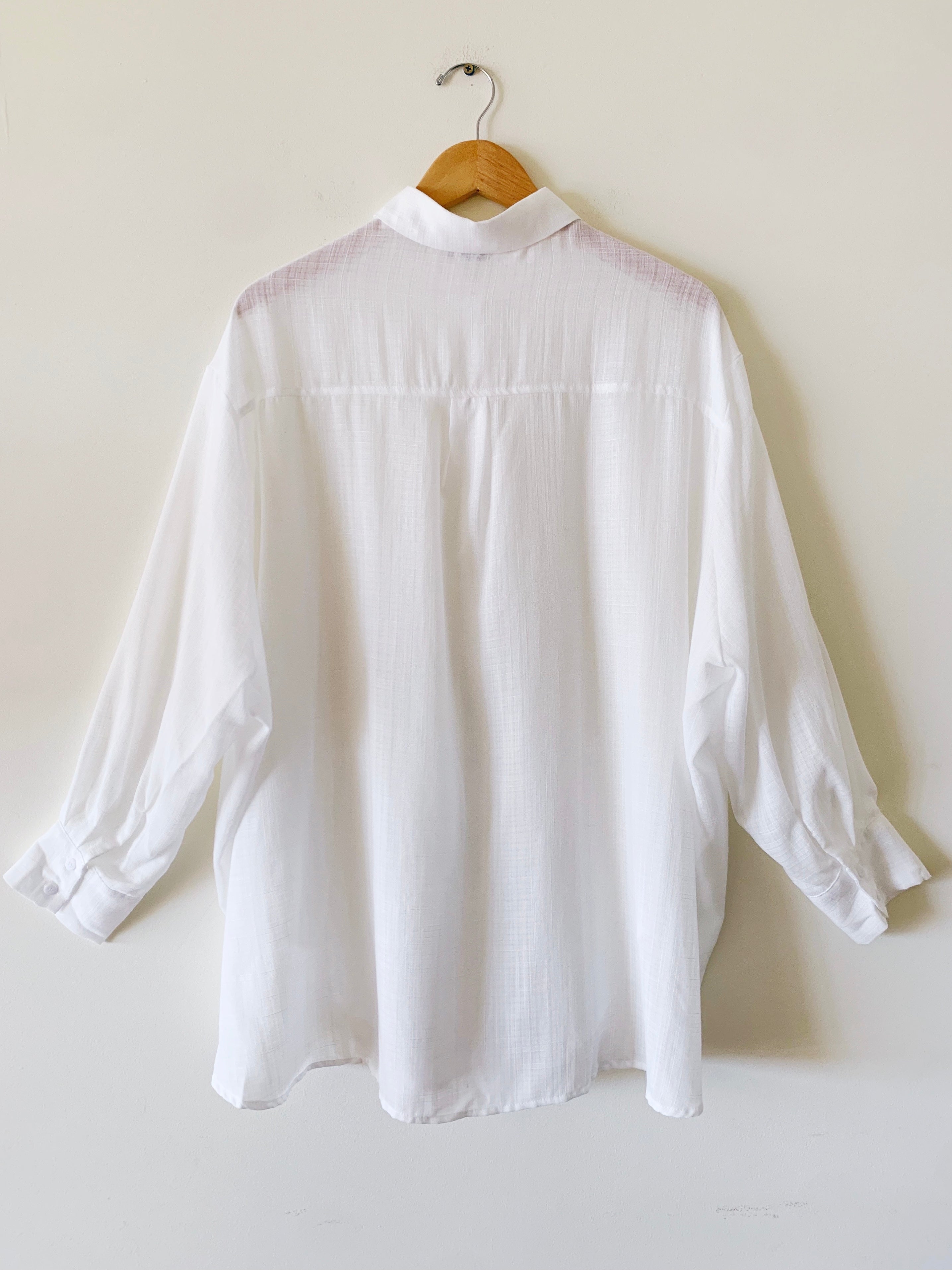 Oversize Button Down Top/ Cover Up (RESTOCK)
