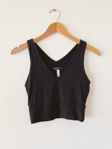 Modal V-Neck Cropped Tank (RESTOCKED)