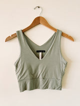 Modal V-Neck Cropped Tank (RESTOCKED)